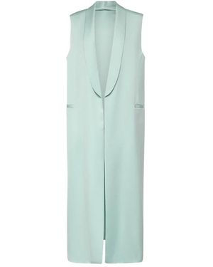 Genny Jassen ,Groen ,Shawl-Collar Vest