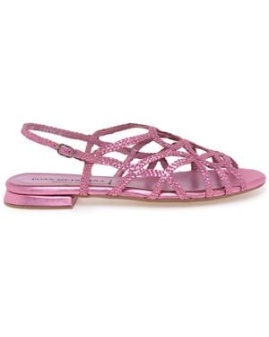 Pons Quintana Flat Sandals - Viola