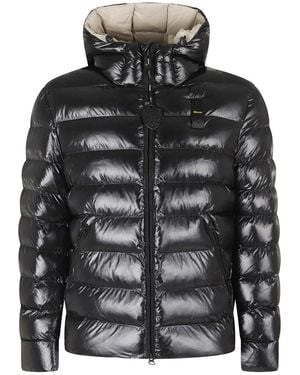 Blauer Adams Jacke - Schwarz