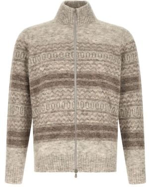 Brunello Cucinelli Cardigans - Grey