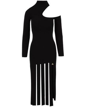 Akep Midi Dresses - Black