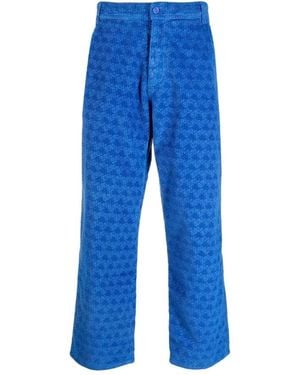 ERL Straight Trousers - Blue