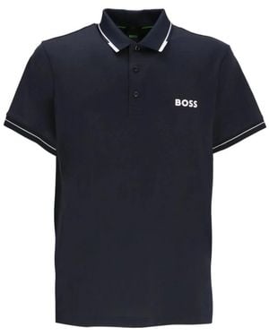 BOSS Polo Shirts - Azul