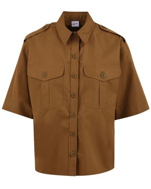Aspesi Shirts - Brown