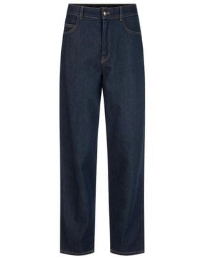 Marc Cain Straight Jeans - Azul