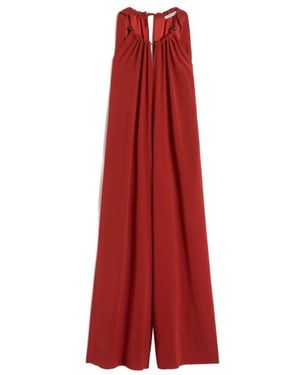 Max Mara Jumpsuits & Playsuits ,Rood ,Polyester Alamaro Jumpsuit