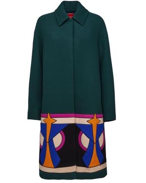 La DoubleJ Single-Breasted Coats - Verde