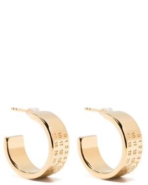 MM6 by Maison Martin Margiela Earrings - Metallizzato