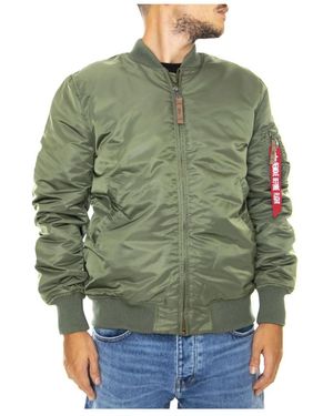 Alpha Industries Jassen ,Groen ,Giacca Invernale