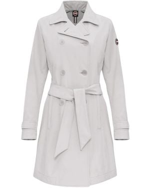 Colmar Fitness ,Leer 1934 6Wv Trench Coat - Wit