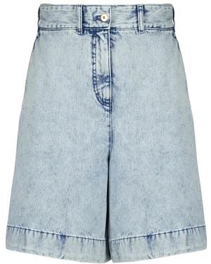Patou Denim Shorts - Blue