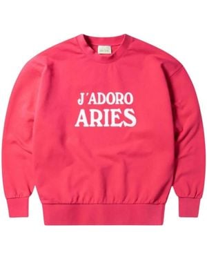Aries Sweatshirts - Rose