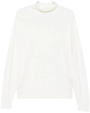 John Smedley Connell Turtleneck - Wit