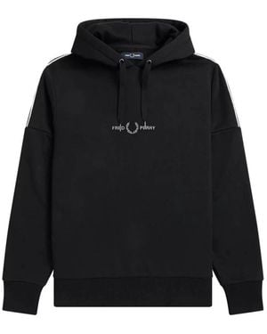 Fred Perry Hoodies - Black