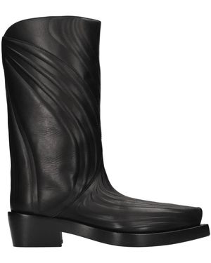 Mugler Schoenen ,Zwart ,Cowboy Boots