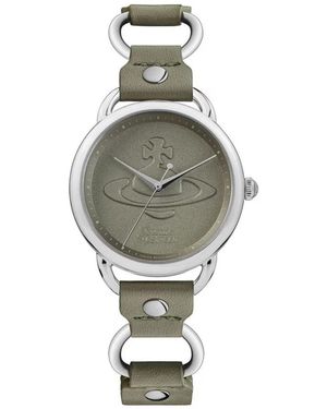 Vivienne Westwood Orb Logo Quartz Horloge - Metallic