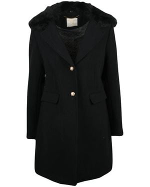 Yes-Zee Cappotto - Zwart