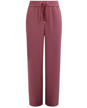 Herno Straight Trousers - Rojo