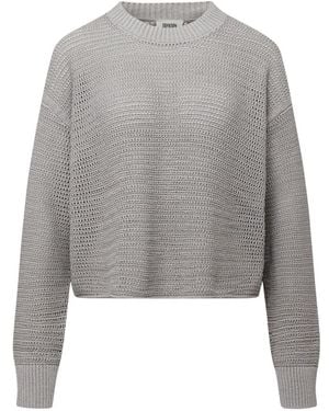 DRYKORN Round-Neck Knitwear - Gray
