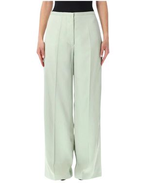 Alberta Ferretti Wide Trousers - Green