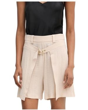 SIMONA CORSELLINI Casual Shorts - Neutro