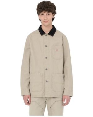 Dickies Single-Breasted Coats - Natural