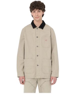 Dickies Single-Breasted Coats - Natural