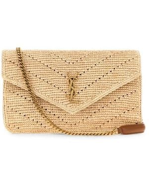 Saint Laurent Cross Body Bags - Metallic