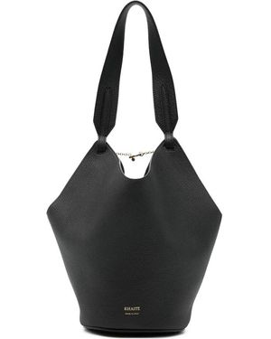 KHAITE Tote Bags - Black