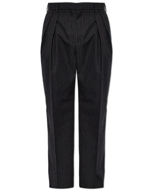 Paul Smith Broeken ,Grijs ,Wol Wool Broeken - Zwart