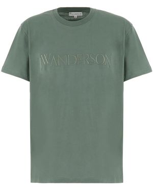 JW Anderson T-Shirts - Verde