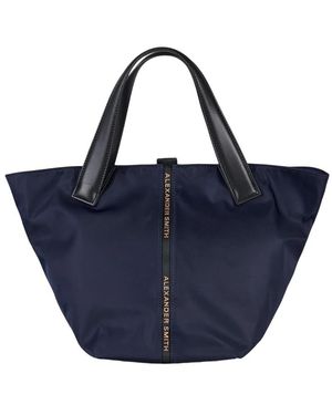 Alexander Smith Tote Bags - Blu
