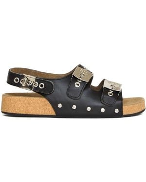 Scholl Flat Sandals - Brown