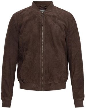 AllSaints Bomber Jackets - Marron