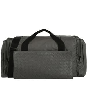 Bottega Veneta Intrecciato Cabin Duffle - Schwarz