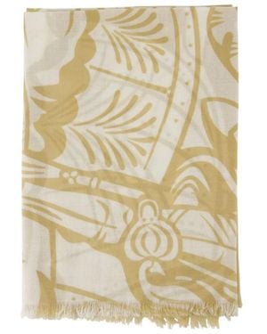 Burberry Large Scarf - Metallic