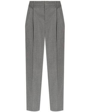 Victoria Beckham Straight Pants - Gray