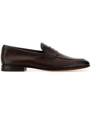 Santoni Loafers - Black