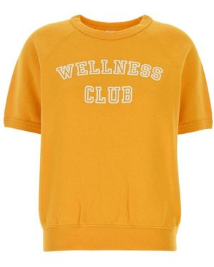 Sporty & Rich Round-Neck Knitwear - Yellow