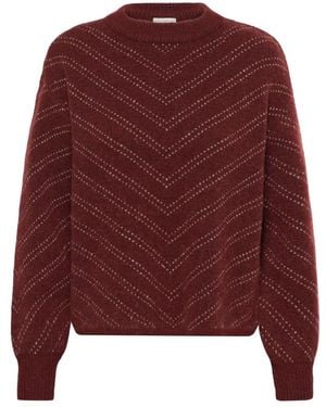 Kaffe Round-Neck Knitwear - Morado