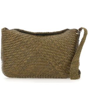 Dragon Diffusion Tassen ,Groen ,Leer Santa Marta Crossbody Tas