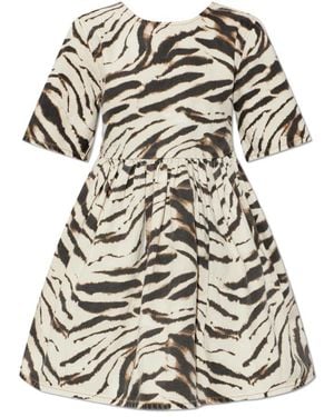 Ganni Short Dresses - Grey
