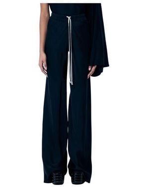 Rick Owens Wide Trousers - Blu