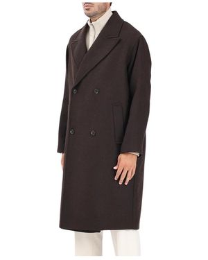 SELECTED Double-Breasted Coats - Negro
