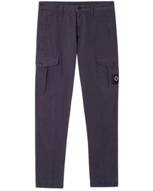 Ma Strum Straight Trousers - Blu