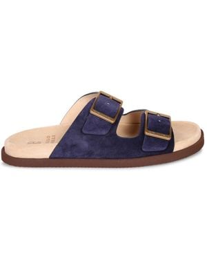 Brunello Cucinelli Sliders - Blue