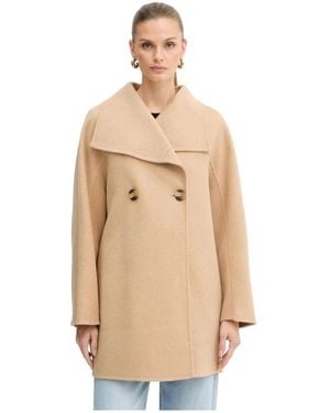 ARMANI EXCHANGE Double-Breasted Coat - Naturel