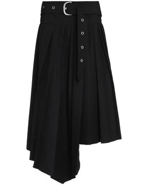 Off-White c/o Virgil Abloh Midi Skirts - Black