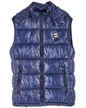 KARL LAGERFELD Vests - Azul