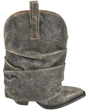 R13 Cowboy Boots - Gris
